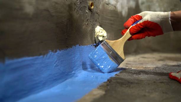 Commercial Basement Waterproofing project at a Rochelle Park, NJ business property by SJ Waterproofing Pros